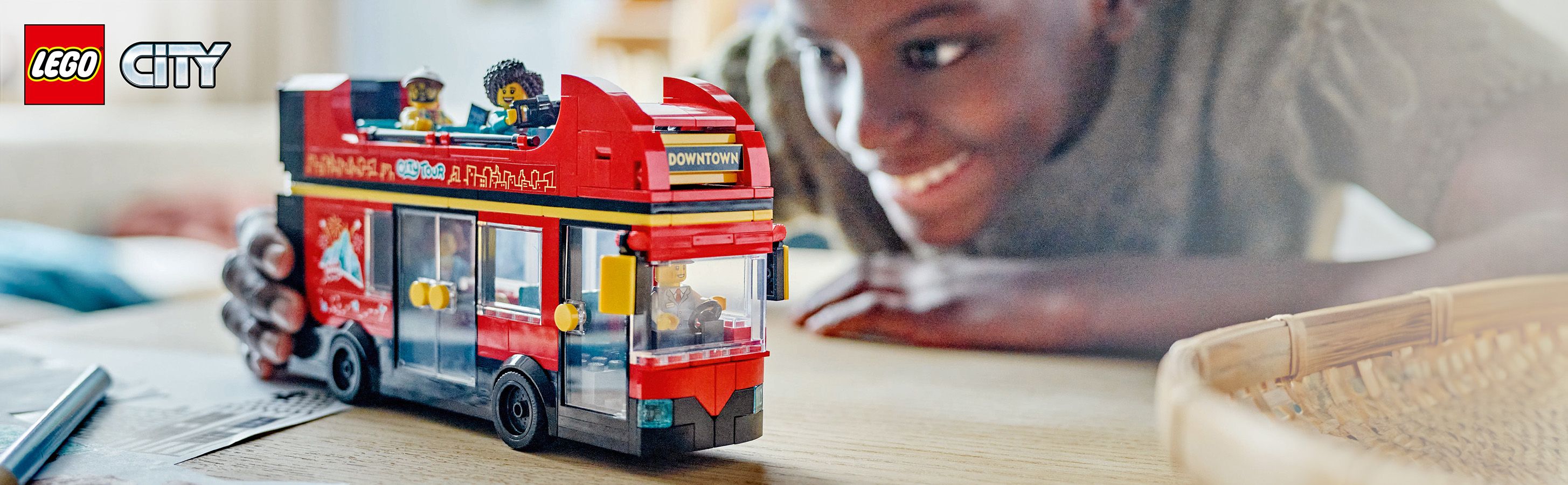 Hračkársky dvojposchodový autobus LEGO® City